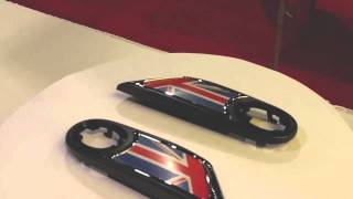 Mini Cooper Sidemarks with England Flag from Delucci Motor ID10880