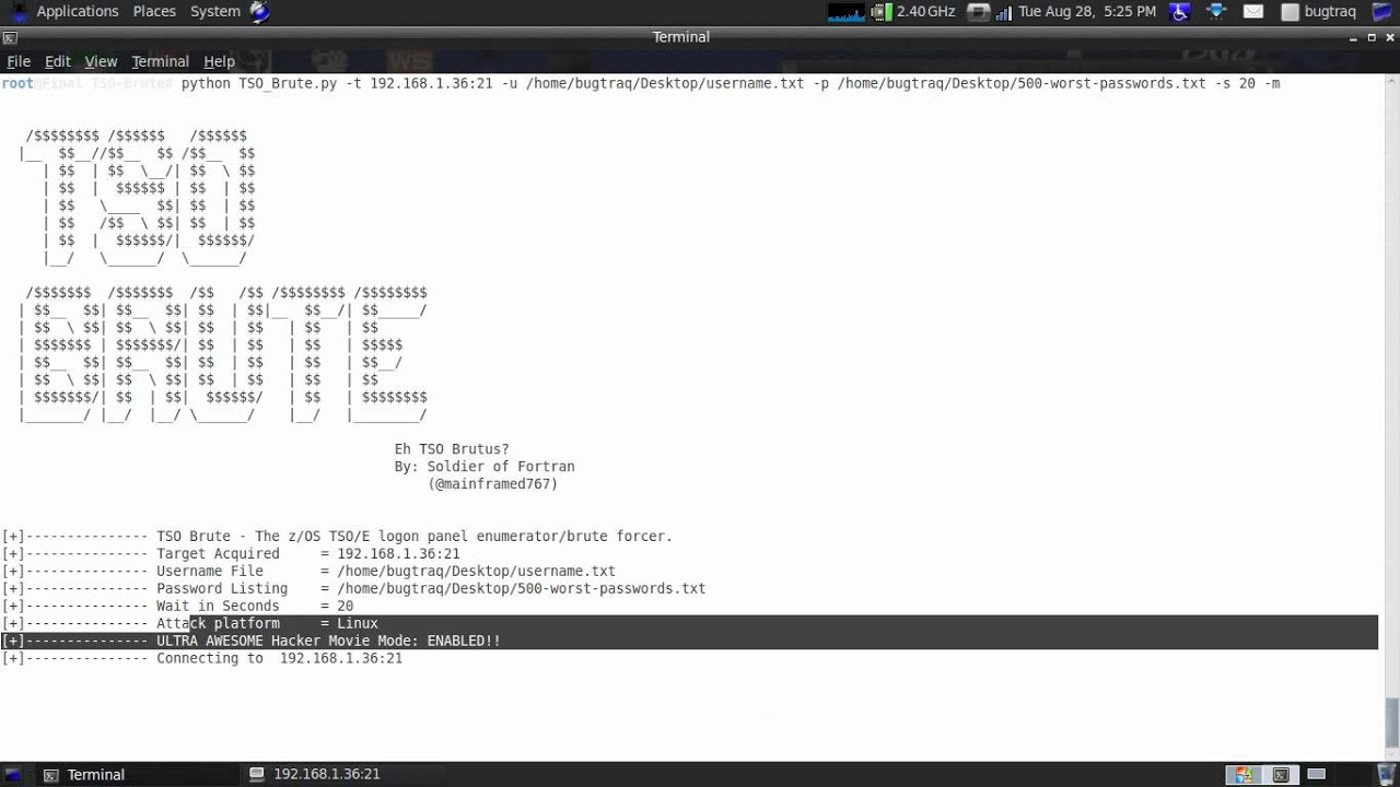 (Mainframed-TSO-Brute) en Bugtraq-Final (t31m0)