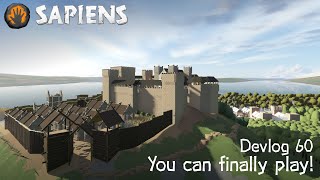You can finally play! - Sapiens Devlog 60