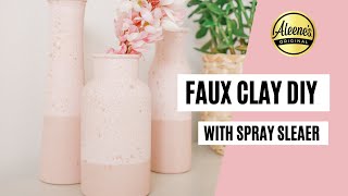 Protect Your Faux Clay DIYs with Spray Sealer