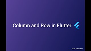 2 Column and Row in Flutter