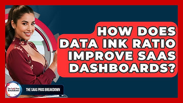 How Does Data Ink Ratio Improve SaaS Dashboards? - The SaaS Pros Breakdown
