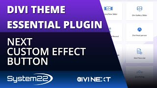 Divi Theme Essential Plugin Next Custom Effect Button 👈