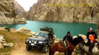 The most beautiful lake in Kyrgyzstan, Kel-Suu!  Самое красивое озеро Кыргызстана, Кель-Суу!