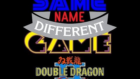 Same Name, Different Game Episode 11: Double Dragon II: The Revenge (NES vs. TurboDuo)