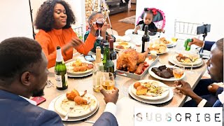Thanksgiving Dinner || Holiday gathering with Family ||