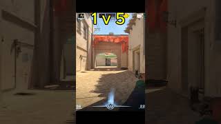 1v5  cs go #csgo