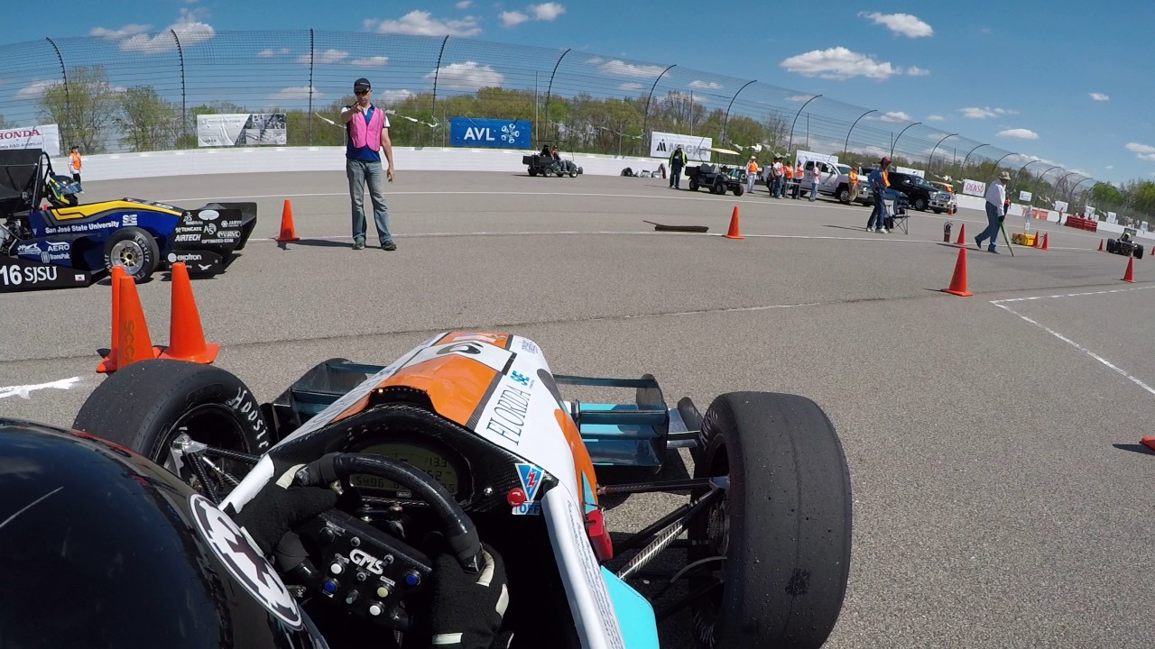 Gator Motorsports AutoX Michigan 2017 YouTube