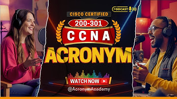 Master CCNA Acronyms FAST! | Networking Terms Explained with Real-Life Analogies | Acronym Academy
