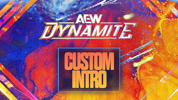AEW: DYNAMITE on TBS/HBO Max Custom Intro Extended Version - "Pop - Mikey Rukus" (2025)