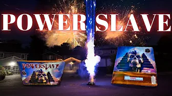 POWERSLAVE 100 Shot Firework Left Me Speechless!