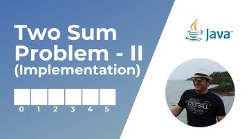 LeetCode #1: Two Sum II Implementation | Facebook Coding Interview | LeetCode Two Sum Java