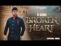 Broken heart visual  r guru  gaggu gurditpuria  spotfame music  latest punjabi song 2024