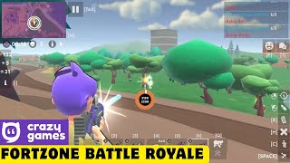 Fortzone Battle Royale Gameplay | CrazyGames