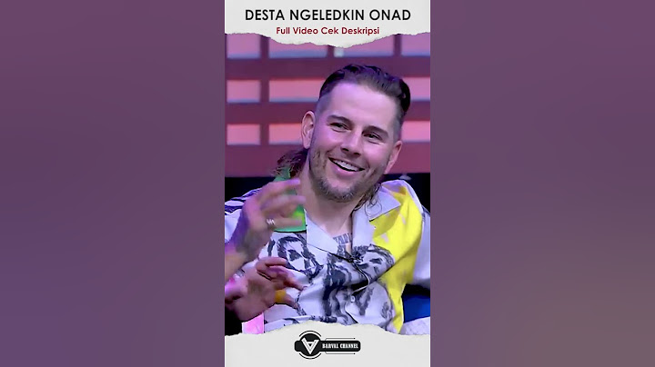 Onad disuruh nyanyiin lagunya di depan Matt Shadows #desta #tonightshow #eca #avengedsevenfold