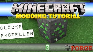 Minecraft Forge - Modding Tutorial (1.8.9) #003 | Blocks | Minecraft Modding Tutorial