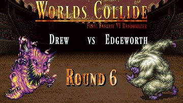 Drew vs. Edgeworth - FFVI Worlds Collide Randomizer Coliseum Round 6 (May 14th, 2021)