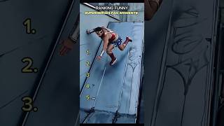 Ranking funny superheroes fail moments 🤣🤣#fail #funny #shorts