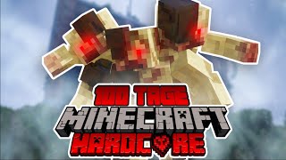 Ich überlebe 100 Tage Minecraft Hardcore in einer Minecraft Zombie Apokalypse - Die rote Zone