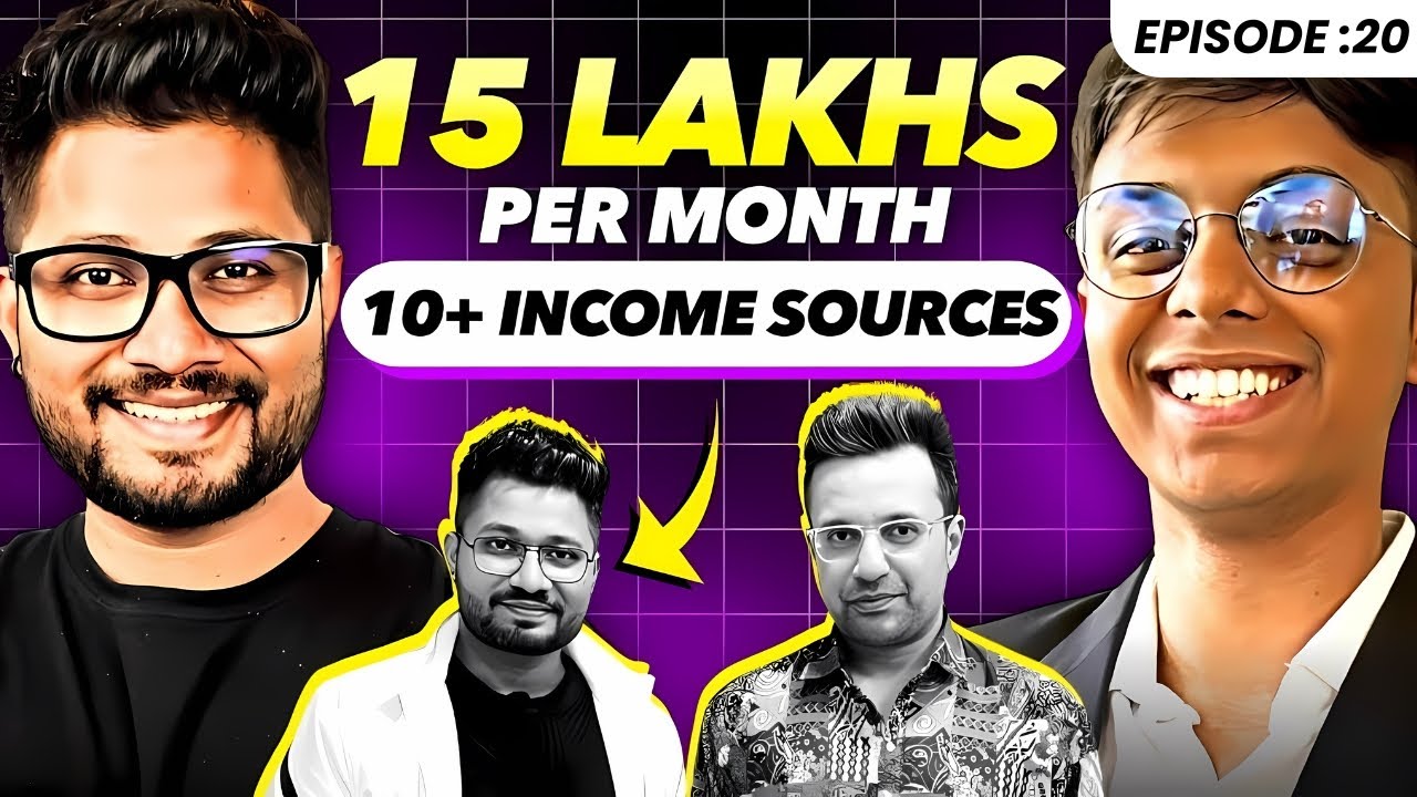 You need these 15 income streams to make 15 lakh per month @realwillpowerstar | Art Of Money Ep #20