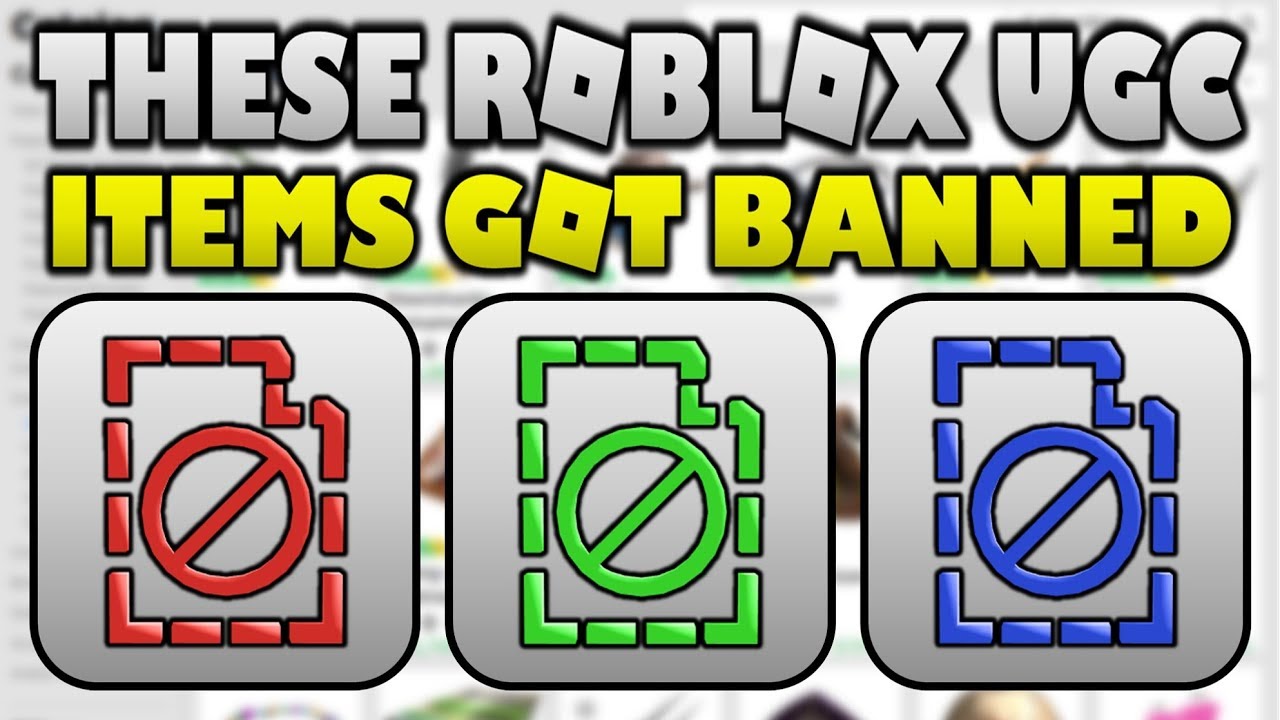 Roblox MASS BANNED random UGC accessories 