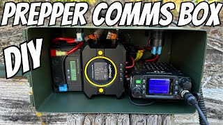 Emcomm DIY OFF GRID Ham Radio Go Box / Solar Generator Build