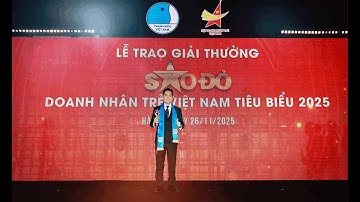 CEO CareerViet được vinh danh Top 100 Doanh nhân trẻ Việt Nam tiêu biểu 2025