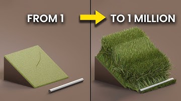 From 1 to 1 Million: Oddly Relaxing 2-Minute Blender Physics Showcase