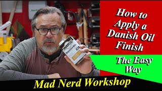 How to apply Danish Oil to any wood! screenshot 4