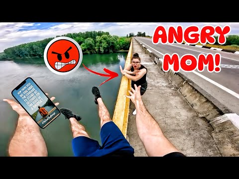 I ESCAPE THE ANGRY MOM 13 Funny ParkourPOV Chase Funny Viral Angry Mom Epic Youtube Scary