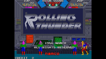 Rolling Thunder (Arcade) - BGM 04: All Clear - Ending Theme