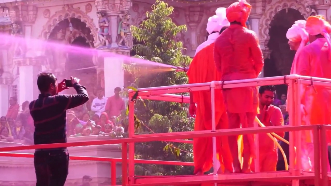 Muli Swaminarayan Mandir   Rangotsav Vasant Panchami