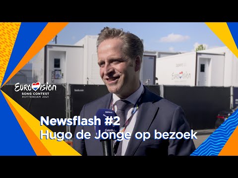 Hugo de Jonge: ?Het geeft een heel veilig gevoel!? | Newsflash #2 | Eurovision 2021