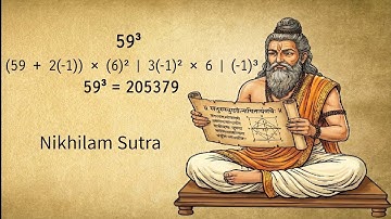 Fastest way to find cubes using Nikhilam Sutra | Vedic maths #maths #vedicmethod