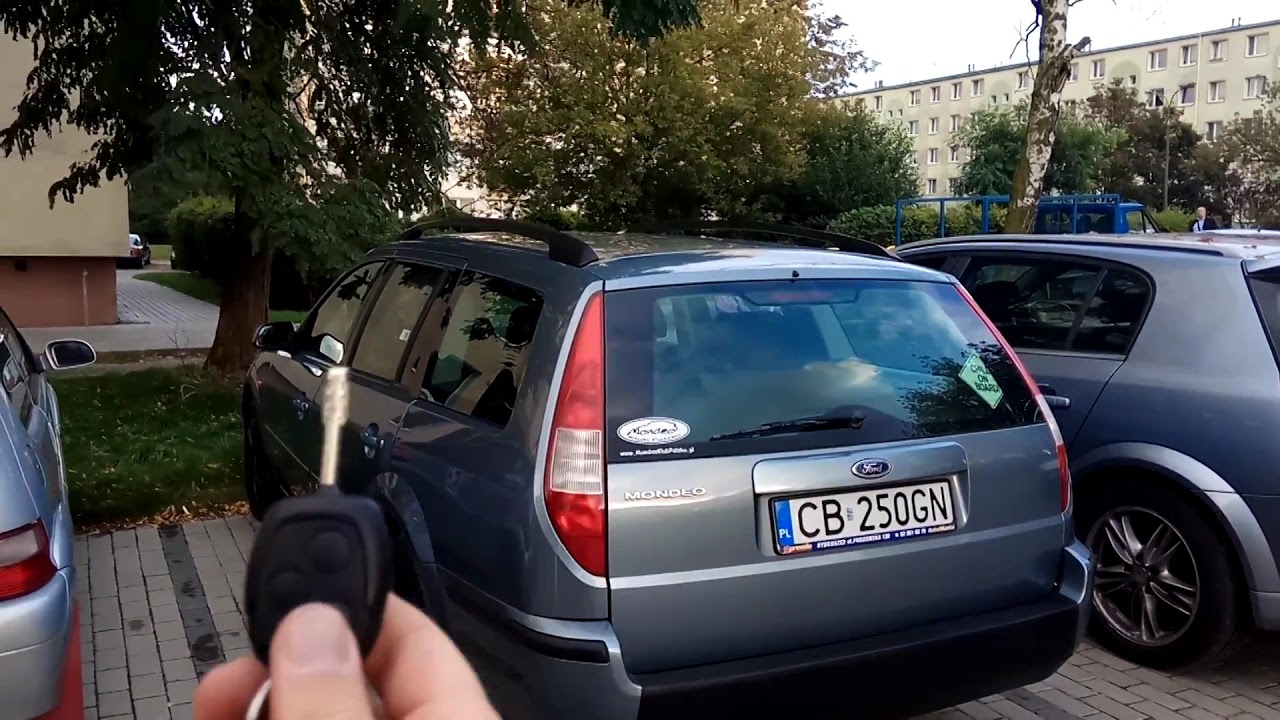 Automatyczne otwieranie bagażnika Mondeo MK3 YouTube