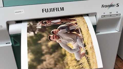 FUJIFILM DX100 Frontier-S Inkjet Printer. Long Photo Printing