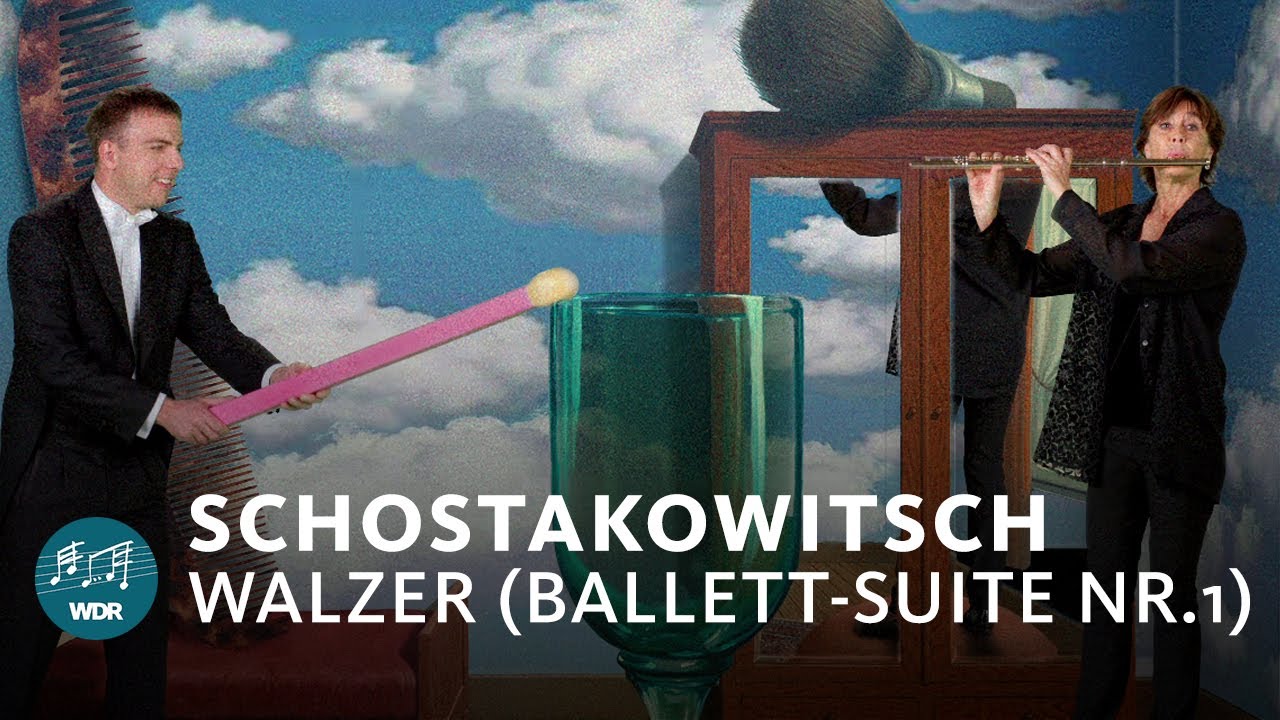 Schostakowitsch - Walzer (Ballett-Suite Nr. 1) | René Magritte | WDR Sinfonieorchester