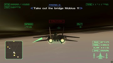Ace Combat 04 has.......interesting collisions