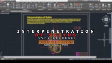 AutoCAD: How to create a Cone & Sphere Interpenetration