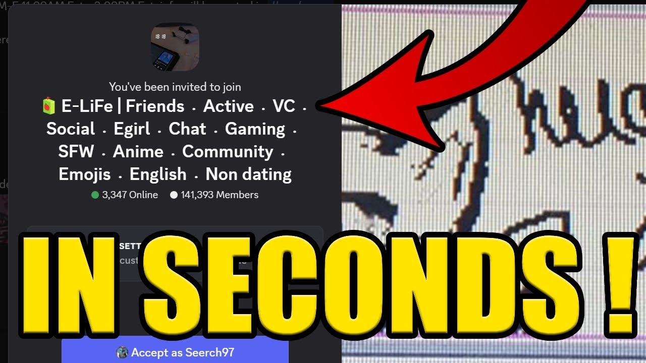 HOW to JOIN FRIENDS DISCORD SERVER PC & MOBILE - YouTube