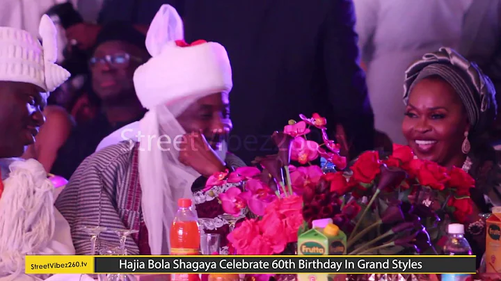 Watch Lamido Sanusi and Daughter at Hajiya Bola Shagaya 60th Birthday