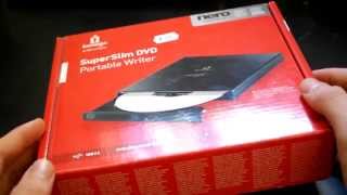 Unboxing & Review: iomega SuperSlim DVD Portable Writer