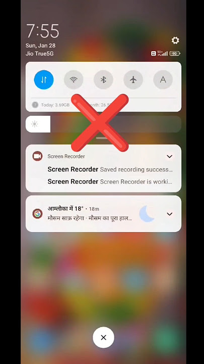 POCO X5 Pro Control Centre Style Old Version ❌ New Version ✅ Setting 😱 #shorts #pocox5pro5g