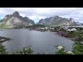 Norway Lofoten - beautiful small town and peninsula Reine