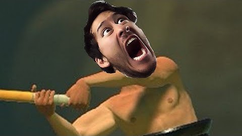 Markiplier Getting Over It but only when he