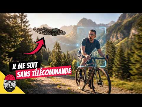 Ce MINI DRONE 8K me suit PARTOUT tout seul ! HOVERAir X1 PROMAX