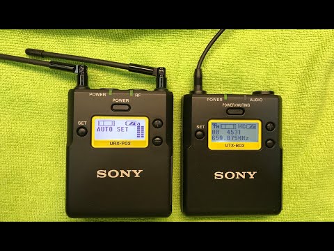 【週末SALE！】SONY URX-P03 UTX-B03 ワイヤレスピンマイク 最終値下げ sony ワイヤレスピンマイクUTX-B03 URX-P03✖️2台