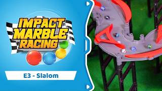 Bouncy Slalom - Impact Marble Racing Tournament E3