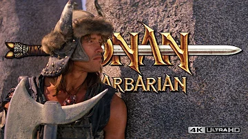 Conan the Barbarian (1982) - Battle of the Mounds Part 1 | 4K HDR  | High-Def Digest