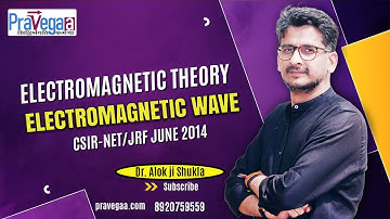 𝐂𝐒𝐈𝐑-𝐍𝐄𝐓JRF June 2014 | Electromagnetic Theory  | Electromagnetic Wave | 𝑨𝒍𝒐𝒌 sir